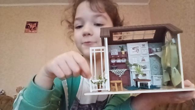 обзор объемного рум бокса с  песиком