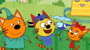 ТРИ КОТА. РАСКРАСКА С ТРЕМЯ КОТАМИ. МУЛЬТФИЛЬМ ИГРА.