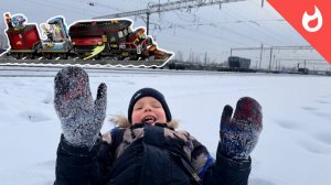 Поезд призрак и интересные поезда зимой