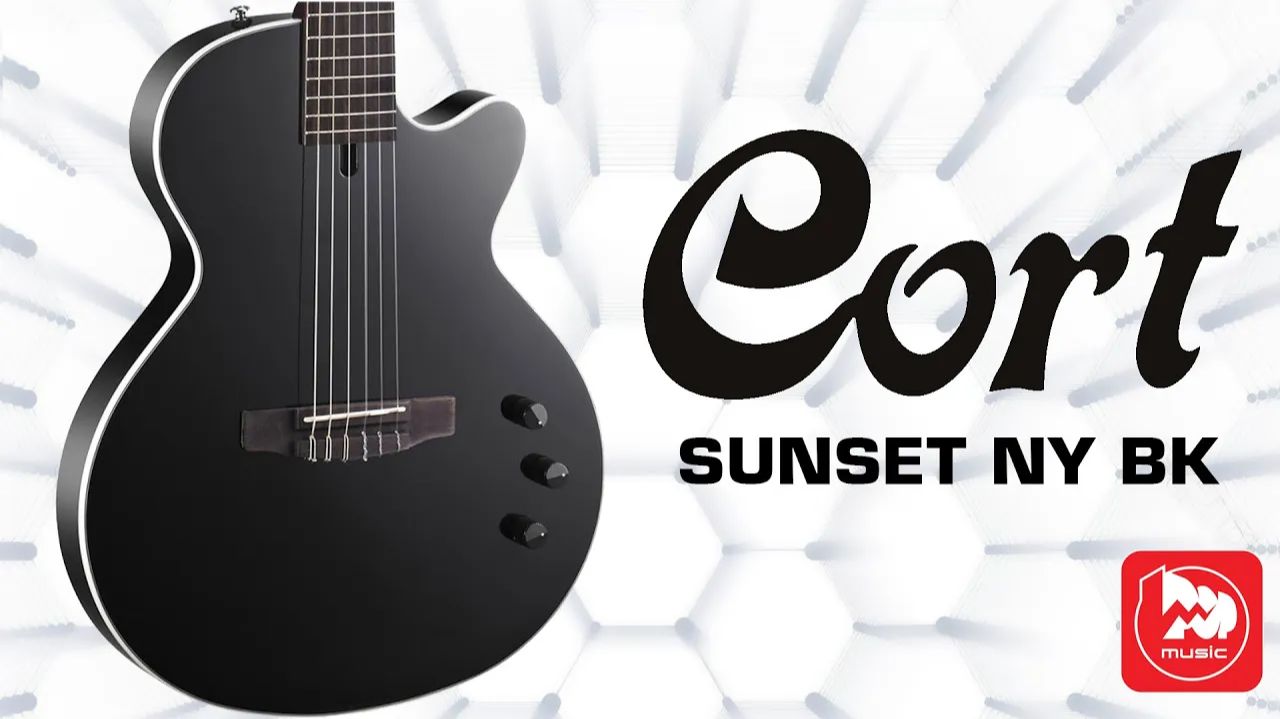 CORT SUNSET NY BK - электроакустическая гитара с нейлоновыми струнами смотреть онлайн