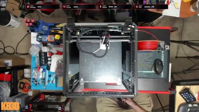 Chat, Chill, N' Build Stream | Installing D3vil Designs DXC Extruder on the Creality K1C! !merch смотреть онлайн