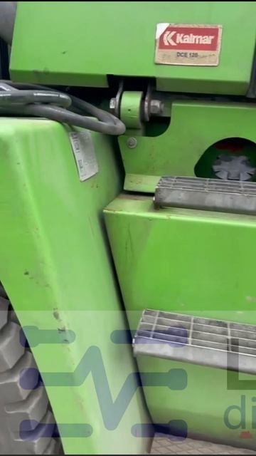 KALMAR DCE120 6. Неровно работает двигатель. Какой-то звук. Удар под полом.