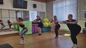 ТАБАТА - эффективная жиросжигающая фитнес тренировка! Тяжело, но эффективно! #ТАБАТА