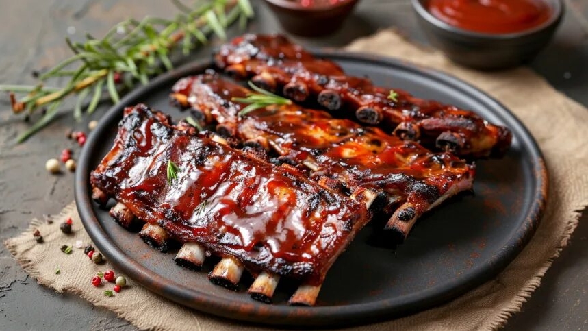 🔥 Идеальные рёбрышки барбекю 🔥 Идеальные рёбрышки барбекю