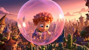 «Воздухоплавание на пузыре розовых грёз» 🫧🌇🎈