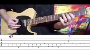 Blues Rock in G(tab)