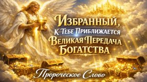 ИЗБРАННЫЙ 💰 К ТЕБЕ ИДЁТ ВЕЛИКАЯ ПЕРЕДАЧА БОГАТСТВА — ПРОРОЧЕСКОЕ СЛОВО