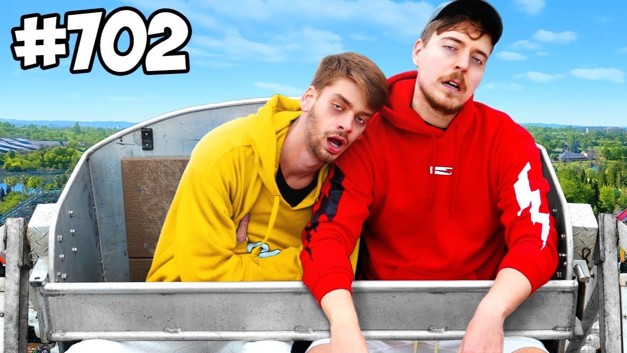 МЫ ПРОЕХАЛИ НА КОЛЕСЕ ОБОЗРЕНИЯ 1000 РАЗ!
MRBEAST МИСТЕРБИСТ НА РУССКОМ смотреть онлайн