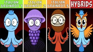 INCRDIBOX SPRUNKI: ВСЕ ПЕРСОНАЖИ 🔀 В ITALIAN BRAINROT ВЕРСИИ! 🇮🇹🤪