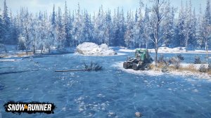 SNOWRUNNER. Прохождение #15. ПОКОРЯЕМ АЛЯСКУ: СЕВЕРНЫЙ ПОРТ - КОНТРАКТЫ, ГОРНАЯ РЕКА - ВЫШКИ