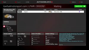 Automobilista 2. Онлайн в LFM. German Group A Series #13