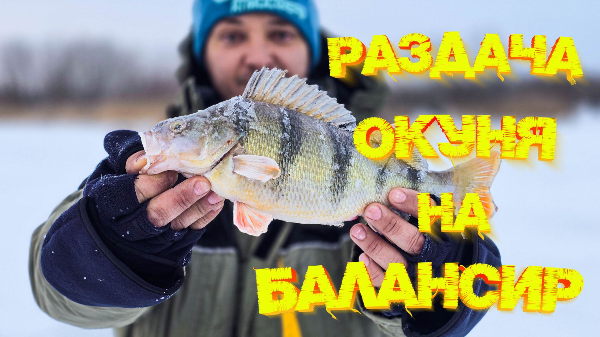 РАЗДАЧА окуня на БАЛАНСИР  ОТЛИЧНАЯ рыбалка со льда 