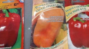 Семена перцев, буду сажать в этом 2026 году.