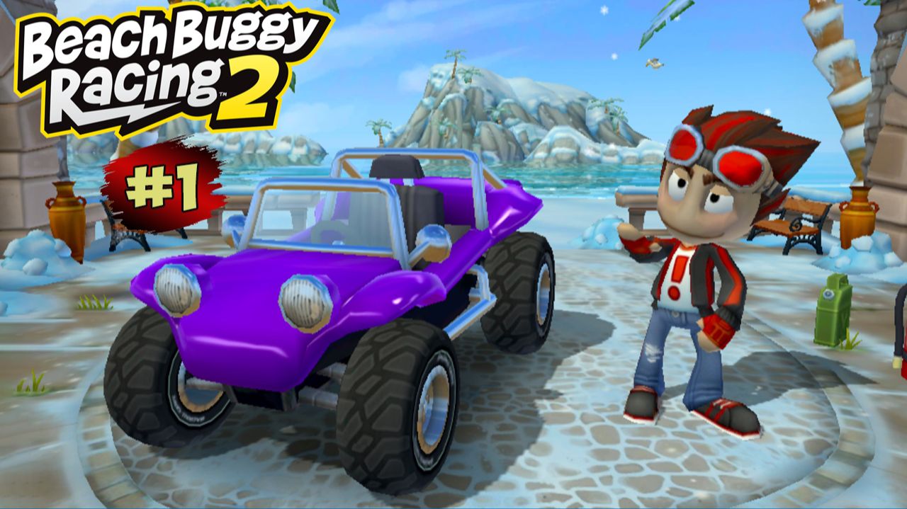 Beach Buggy Racing 2 #1 ➤ Экшн-гонки на Машинках смотреть онлайн