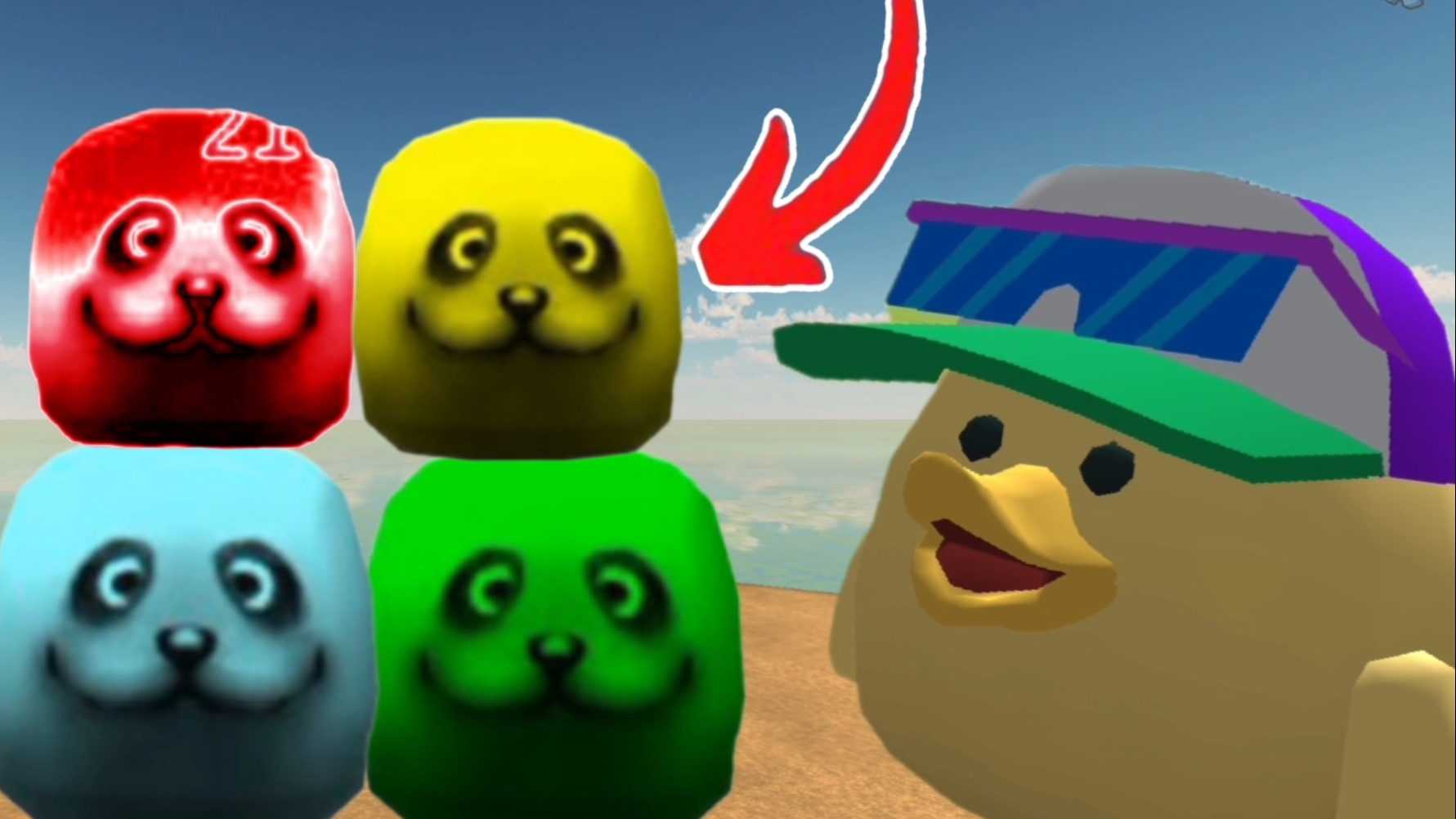 😱НОВЫЕ ЦВЕТА на СКИН ТЮЛЕНЯ в ЧИКЕН ГАН! **Новые раскраски скина!** смотреть онлайн