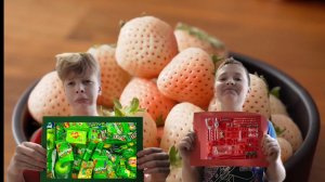 пробуем еду на цвет который нам выпал