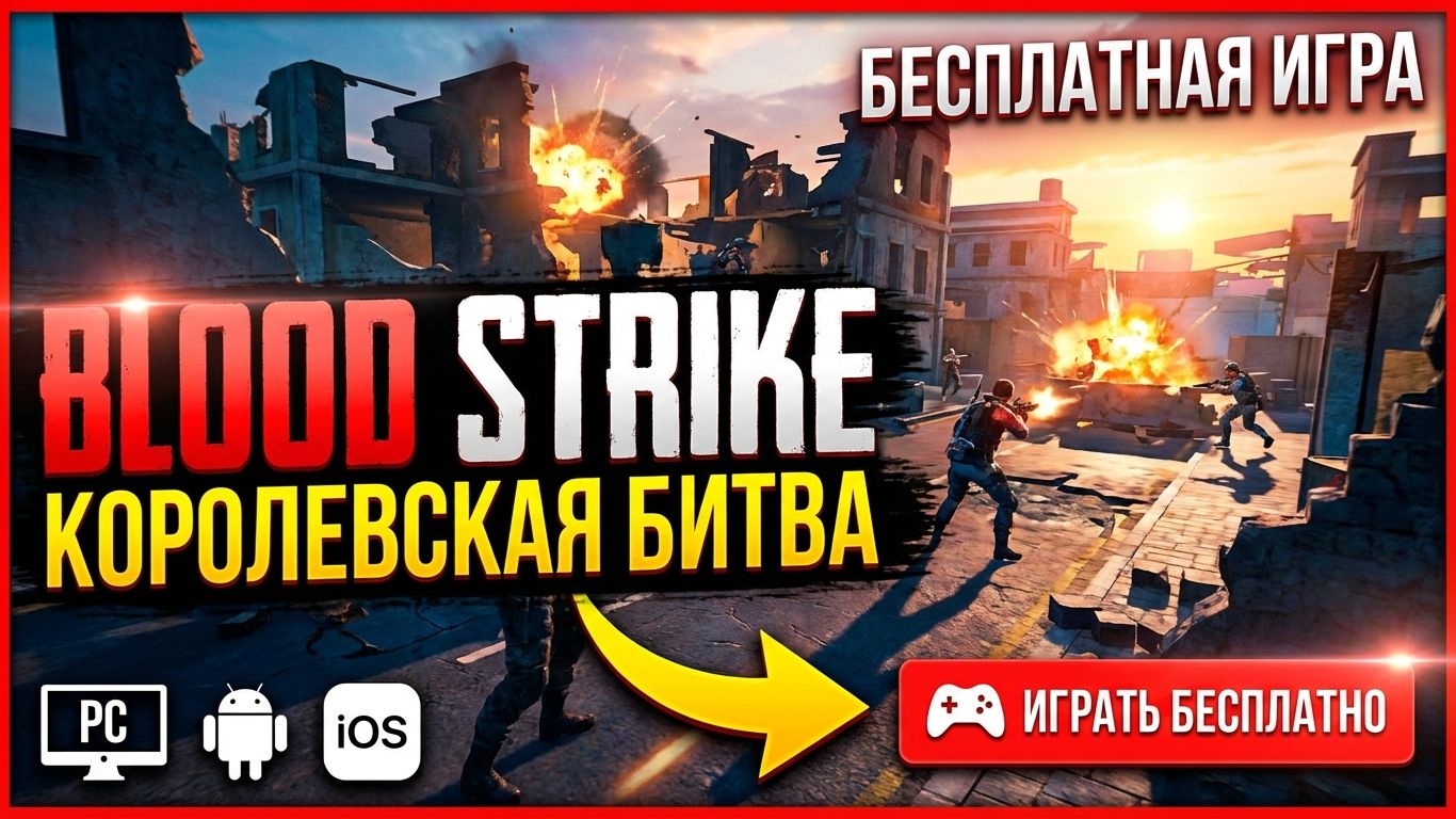 Стрим Blood Strike | Блуд Страйк: Android IOS на ПК - Играю С Подписчиками смотреть онлайн
