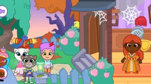 как том и Анджела, черная девочка и мальчик пошли в страшную локацию и они увидели вампира 1 часть