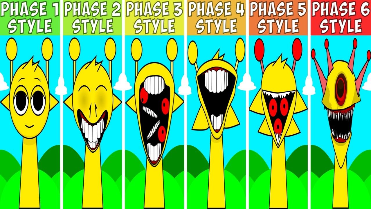 INCRDIBOX SPRUNKI: ФАЗА 1 ⚔️ 2 ⚔️ 3 ⚔️ 4 ⚔️ 5 ⚔️ 6 В СТИЛЕ ☀️ DAYLIGHT! 🌅✨ смотреть онлайн