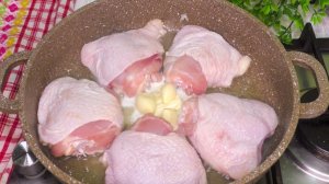 Удачный УЖИН из курицы и овощей! Просто готовлю все в одной сковороде!