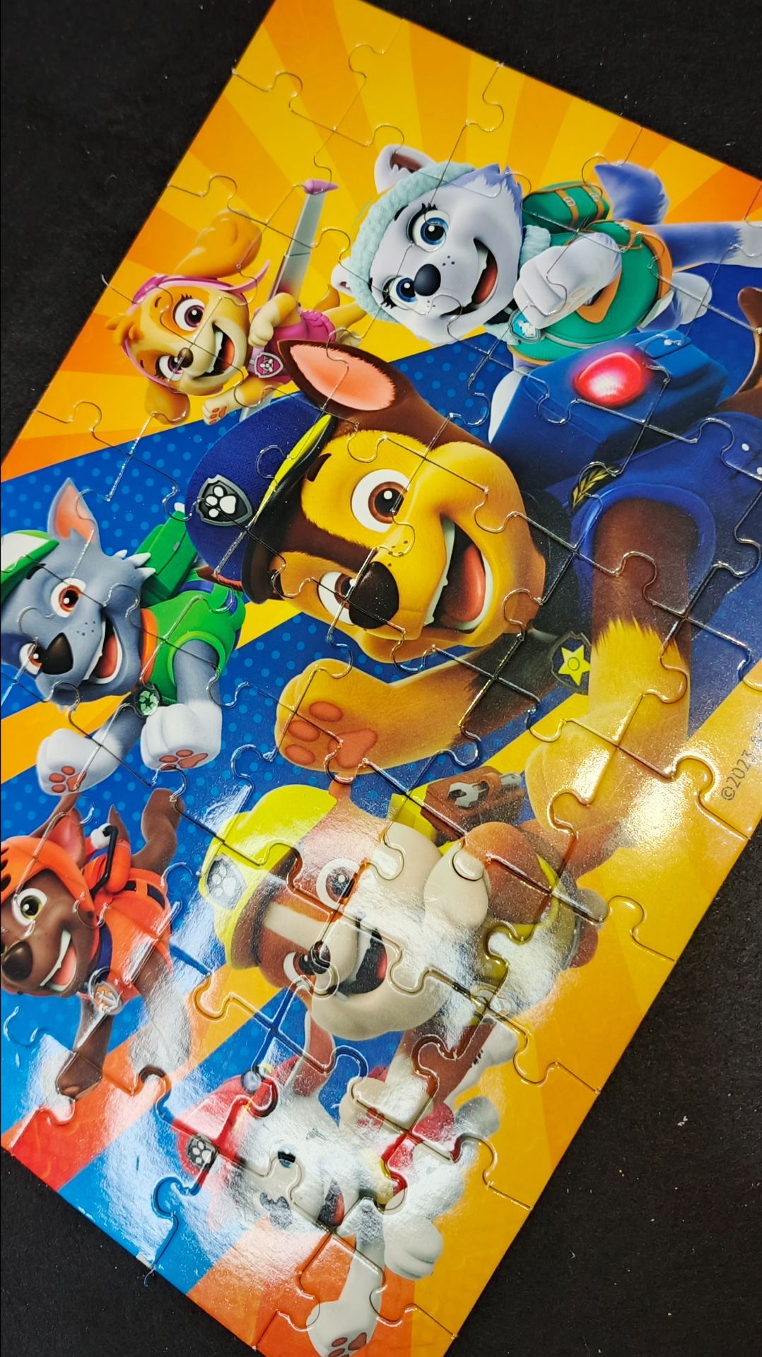 Собираем пазл Щенячий патруль