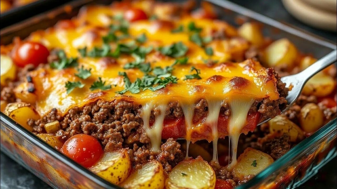 Картофельная запеканка👍🏻 Картофельная запеканка👍🏻