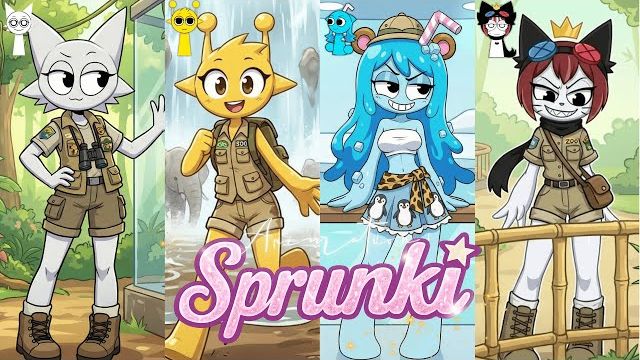 МУЛЬТИК СПРУНКИ ПРИКЛЮЧЕНИЕ В ЗООПАРКЕ И НА ДИКОЙ ПРИРОДЕ SPRUNKI ZOO ЧЁ ЭТО? (НЕ ЗНАЮ..) РЕАКЦИЯ смотреть онлайн