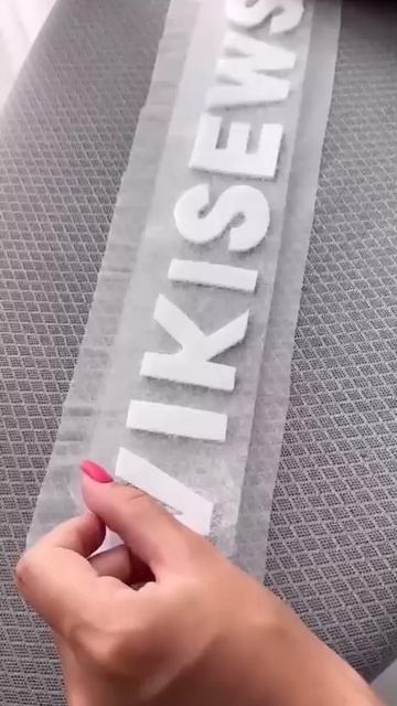 ❗️МК — объемные буквы на одежде❗️