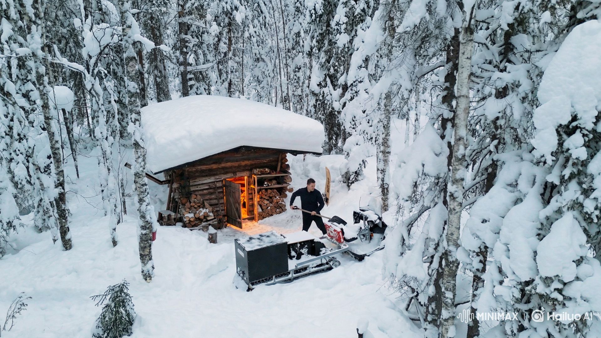 Изба Глухариная. Ставлю Капканы. Нашел плотину Бобров смотреть онлайн