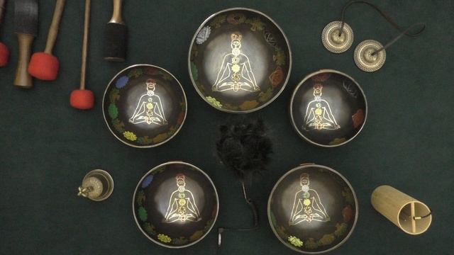 Универсальный сет кованых чаш Bhutan Color #26-29