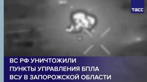 ВС РФ уничтожили пункты управления БПЛА ВСУ в Запорожской области