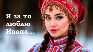 Русская народная песня - Я за то люблю Ивана
