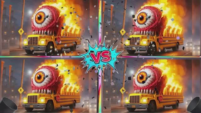 🚌 ШКОЛЬНЫЙ АВТОБУС ЗАЖИГАЕТ! 🎶 МУЛЬТИКИ: пляшем под крутые треки! Веселье на каждом перекрёстке! смотреть онлайн