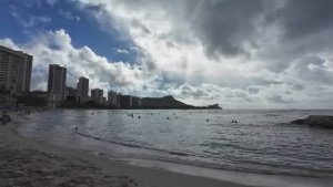 HAWAII_PEOPLE_🏖_4_Hours!_Walking_Tour_on_the_Beach_and_Street_in