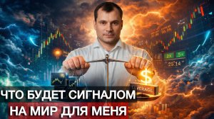 Что будет сигналом на мир для меня? Когда покупать акции на плечи?