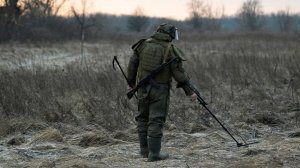 Российский сапер обезвредил 86 мин ВСУ в огороде мирной жительницы