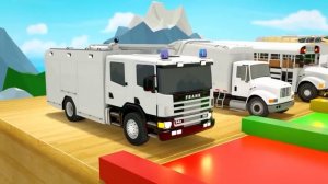 Развитие ребенка - Футбольные мячи, учим цвета машин — детские стишки и песни