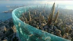 A Peaceful Green Future City 1 Hour Cinematic Ambient Music Could This Be Life in 2070