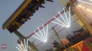 Аттракцион с людьми рухнул в индийском парке развлечений — один человек погиб, ещё 13 пострадали