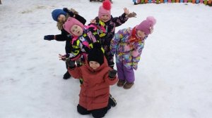 Зимние прогулки в детском саду
