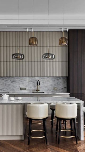 Современный дом в стиле modern contemporary с элементами soft minimalism и нео-ар-деко!