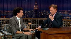 Борат в гостях у Конана О'Брайена. (11.01.2006)