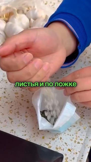 Как сохранить чеснок. Совет от бабушки