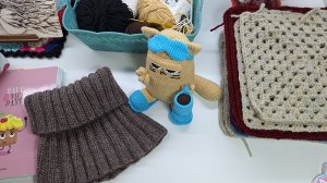 СП "Ликвидация 7" неделя 3// Вязовлог 5'26// Новые старты//3 готовые работы// Кот утренний готов