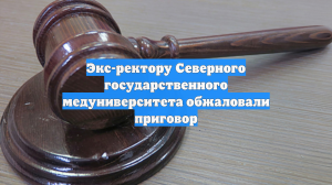 Экс-ректору Северного государственного медуниверситета обжаловали приговор