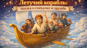 Летучий корабль: сказка о смекалке и дружбе