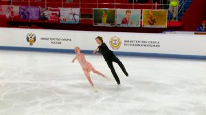 Танцевальная пара Фефелова и Валов выиграли первенство России среди юниоров