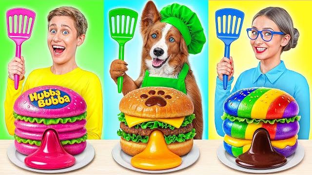 КУЛИНАРНЫЙ СУПЕР ЧЕЛЛЕНДЖ Я ПРОТИВ БАБУШКИ И СОБАКИ смотреть онлайн