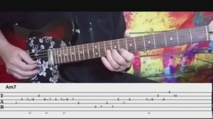 Blues in Am(tab,backing track)