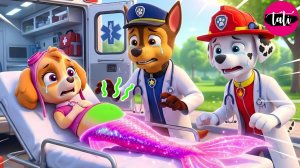Щенячий патруль и Маршалл. Залипательное видео. Мультфильм для детей и малышей. Анимация 197
